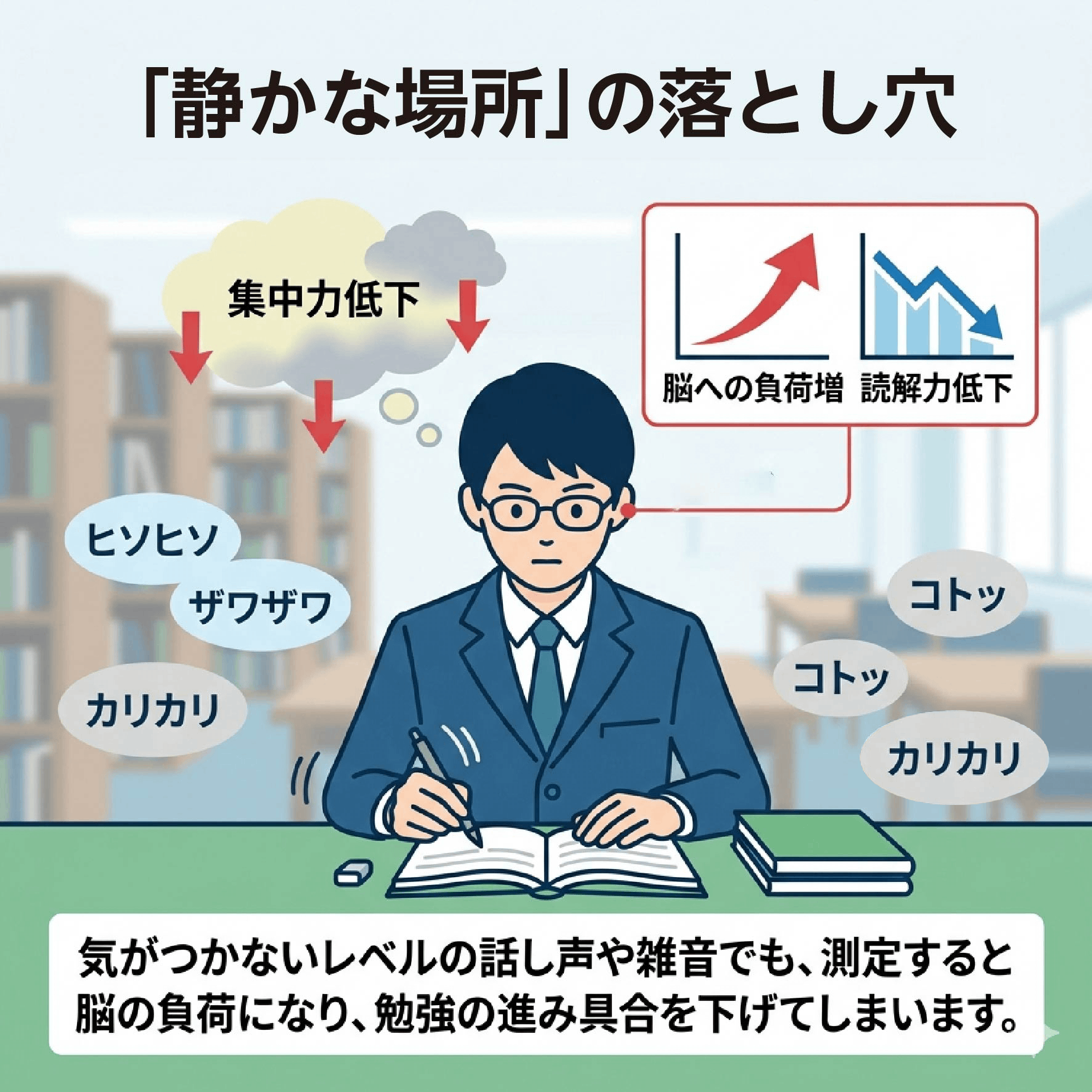 騒音環境のイメージ